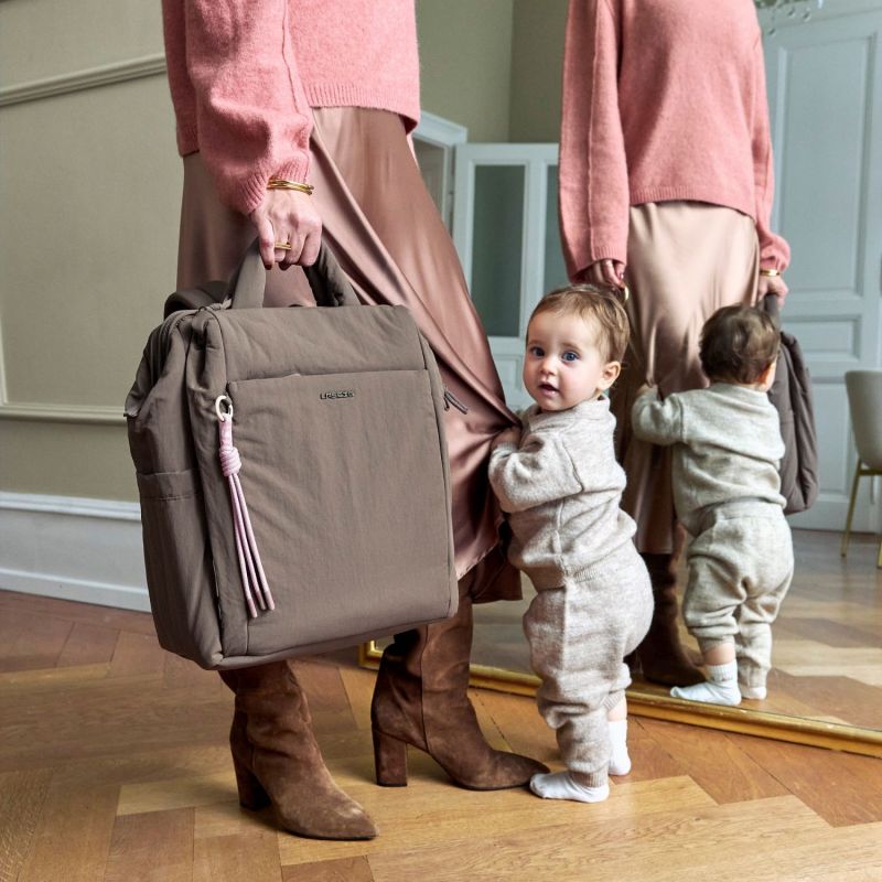 Sac à dos à langer Minoa chocolat (39x18 cm) Lässig Ambiance 7