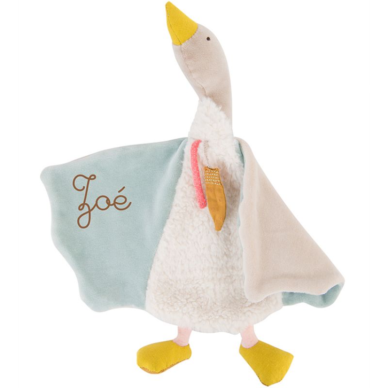 Doudou plat oie Olga Le voyage d'Olga (personnalisable) Moulin Roty