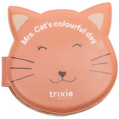 Livre de bain Mrs. Cat journée colorée  par Trixie