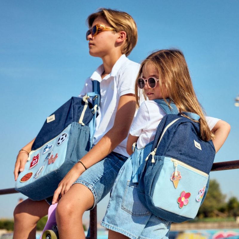 Sac à dos maternelle Denim BEBEL Ambiance 2