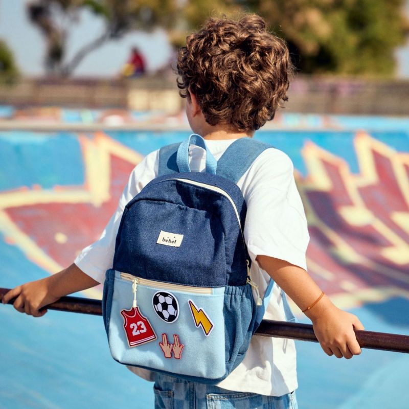 Sac à dos maternelle Denim BEBEL Ambiance 3
