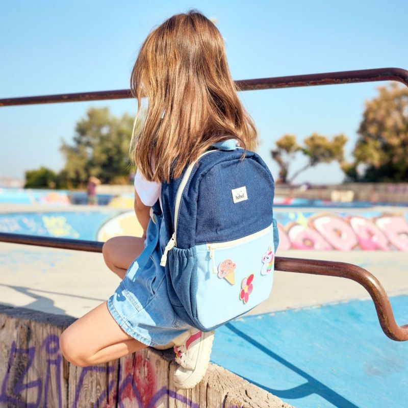 Sac à dos maternelle Denim BEBEL Ambiance 5