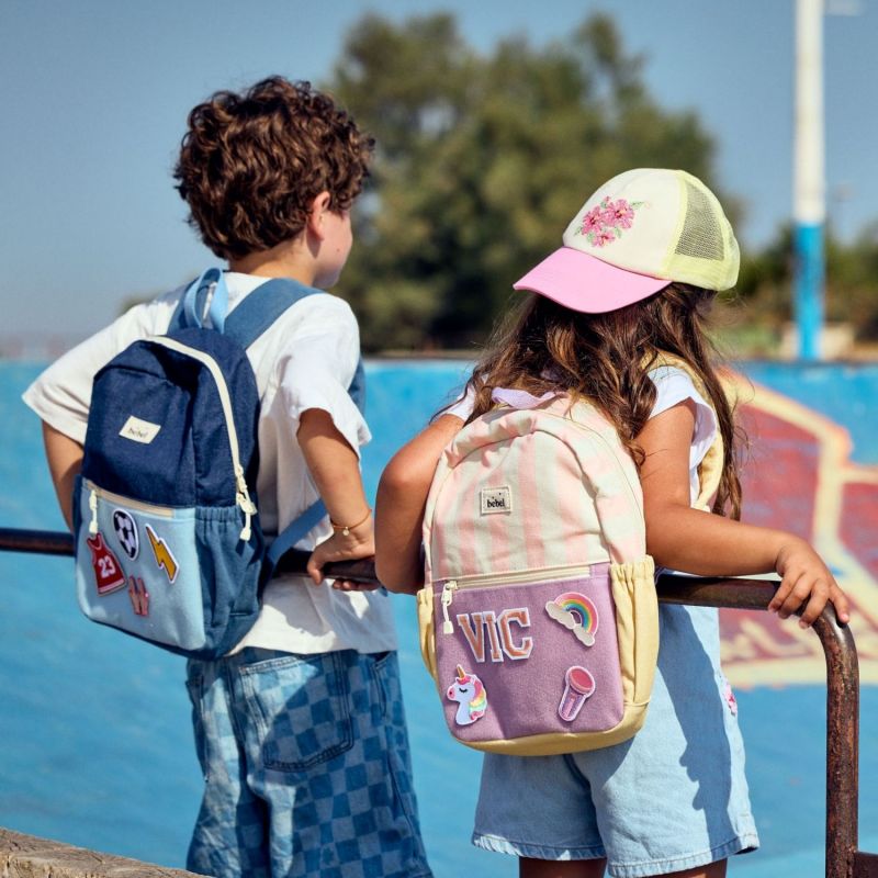 Sac à dos maternelle Denim BEBEL Ambiance 9