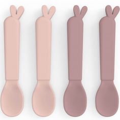 Lot de 4 cuillères Kiddish Lalee Rose - Done by Deer