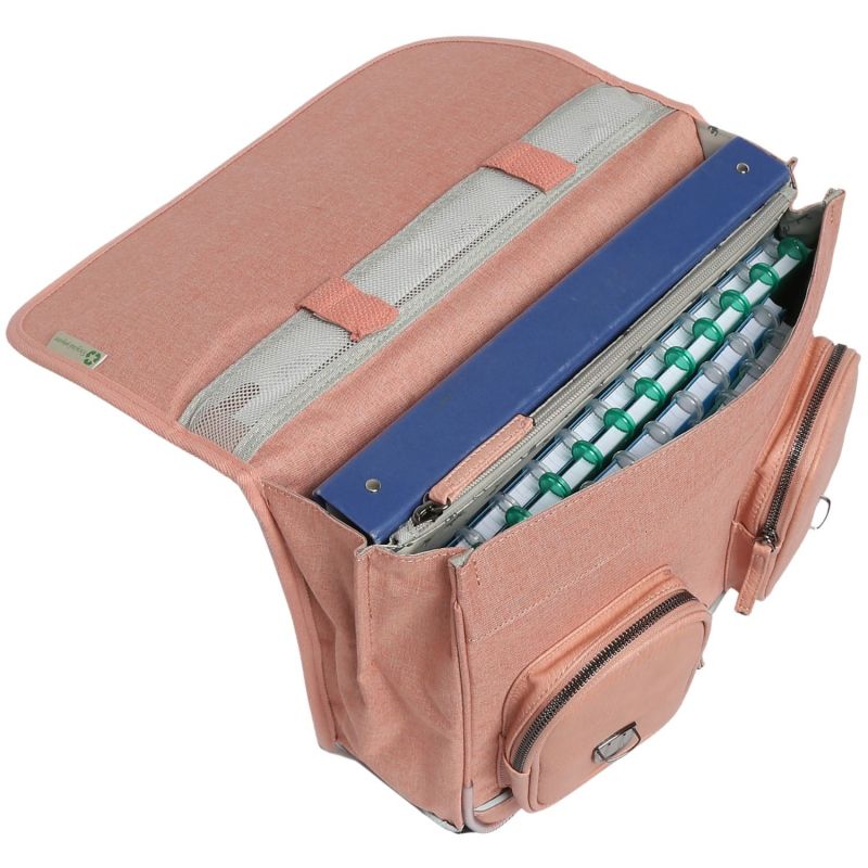 Cartable A4 maternelle Totaly Pink (35 cm) Caméléon Produit ouvert 4