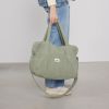 Sac à langer à anses vert amande BEBEL Ambiance 3