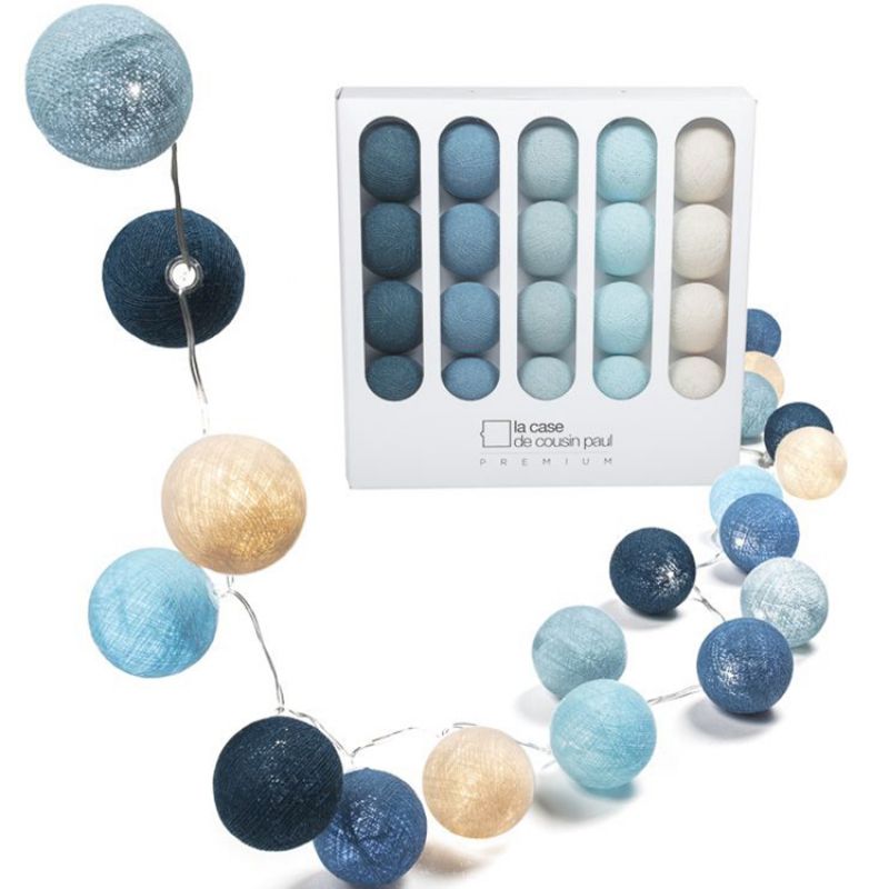 Coffret guirlande lumineuse à LED clipsable Premium Johnny La case de cousin paul