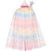 Ensemble cape sirène + diadème + baguette licorne (3-4 ans)  par Souza For Kids