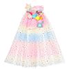 Ensemble cape sirène + diadème + baguette licorne (3-4 ans)  par Souza For Kids