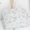 Sac à langer Toile de Jouy gris Tartine et Chocolat Ambiance 2