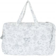 Sac à langer Toile de Jouy gris - Tartine et Chocolat