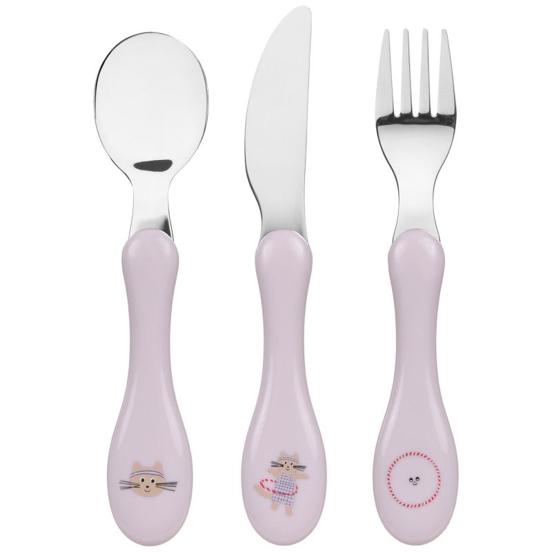 Couverts inox Tiny Team Chat (3 pièces) Lässig Produit 1