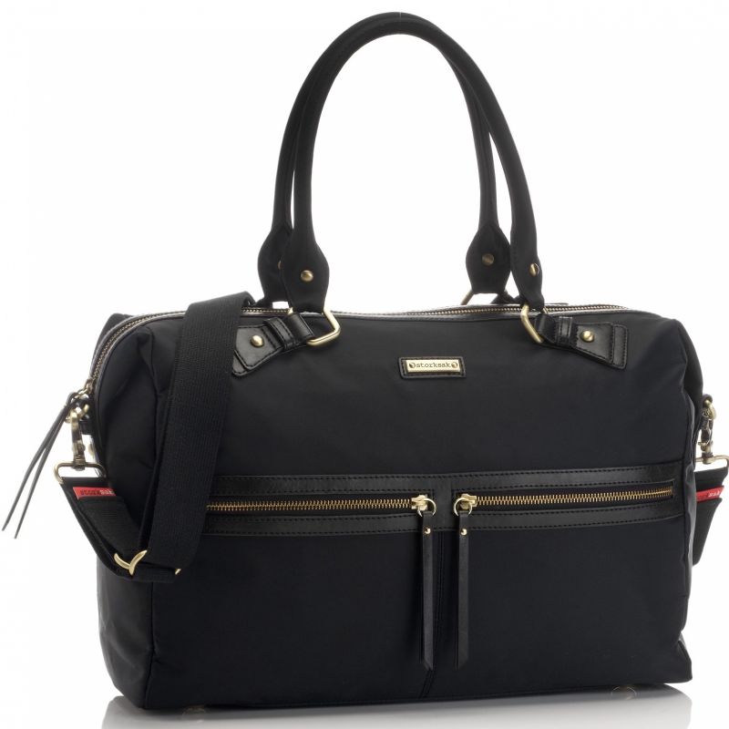 Sac à langer maman Caroline noir  Storksak