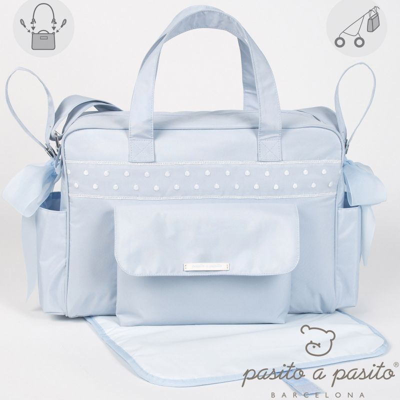 Sac à langer Nursery bleu Pasito a pasito