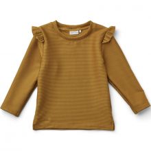 Tee-shirt anti-UV structure Tenley Golden caramel (9-12 mois)  par Liewood