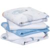 Lot de 5 langes en coton Space explorers (60 x 60 cm)  par aden + anais