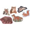 Set de 7 puzzles Animaux nordiques  par Filibabba