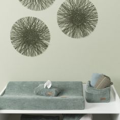 Panier de toilette Sense vert d'eau (18 x 18 cm)