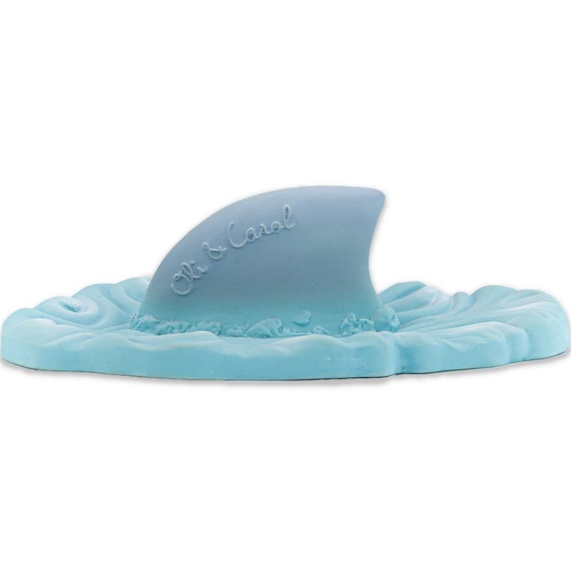Jouet de dentition aileron de requin Water Shark Oli & Carol