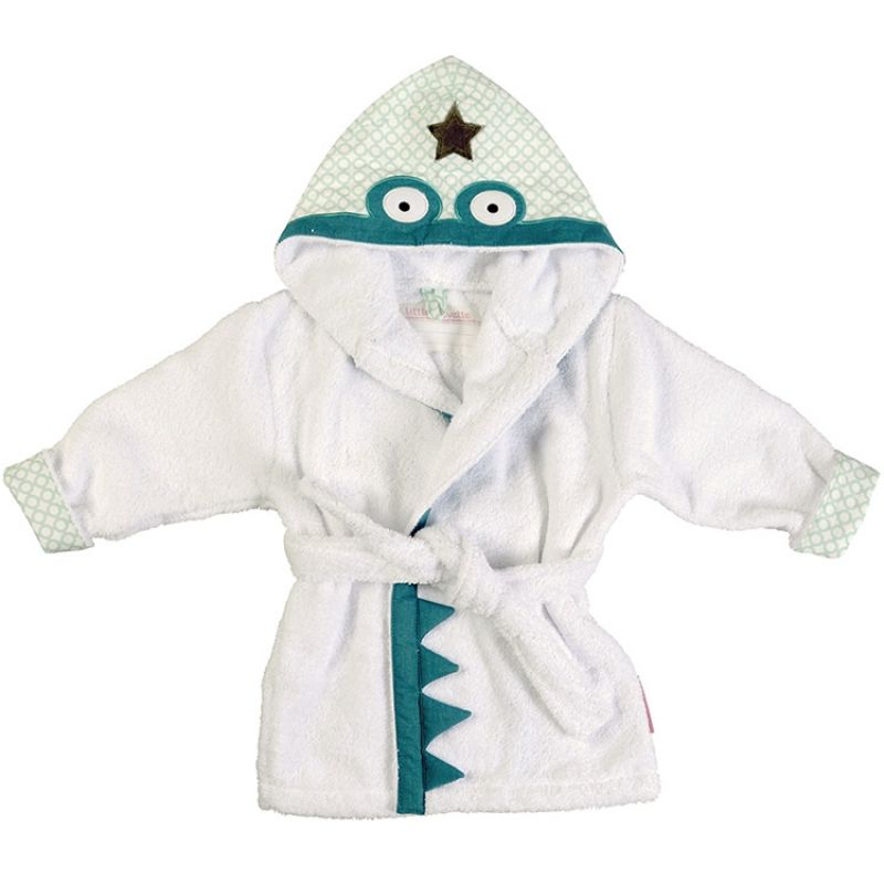 Peignoir Crocrodile (2-3 ans) Little Crevette
