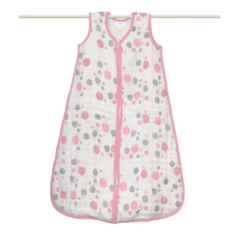 Gigoteuse hiver 0-6 mois en mousseline de coton Cozy slumber ''Star light'' aden + anais