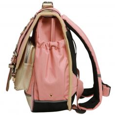 Cartable A4 maternelle Pink Gold Leopard (35 cm)