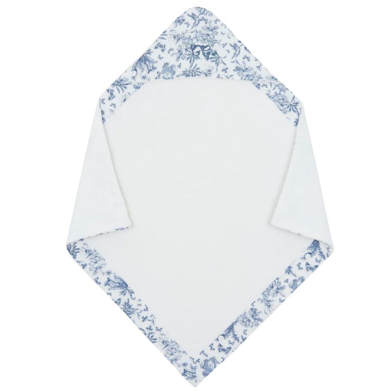 Cape de bain Toile de Jouy bleu Tartine et Chocolat Produit 2