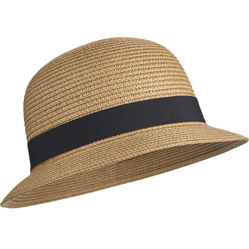 Chapeau de paille Balder Brown black mix (tour de tête : 50 cm) Liewood