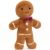 Variation Marron, blanc, rouge du produit Peluche bonhomme en pain d'épices Fred (19 cm) de la marque Jellycat