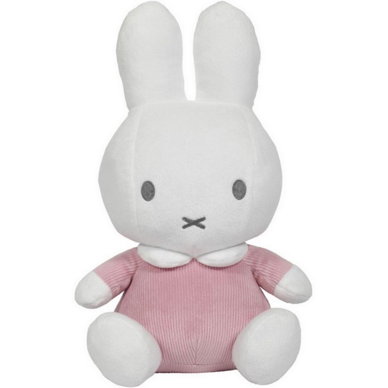 Peluche géante lapin Miffy rose velours (60 cm) Pioupiou et Merveilles