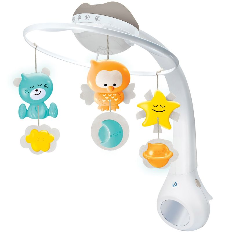 Mobile musical 3 en 1 Douce nuit bleu et jaune Infantino
