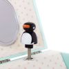 Boîte à bijoux musicale phosphorescente pingouin  par Trousselier