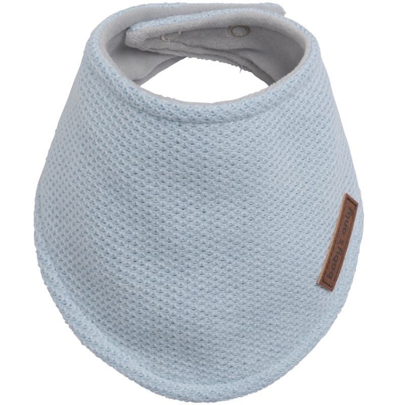 Bavoir bandana bleu clair Classic Baby's Only
