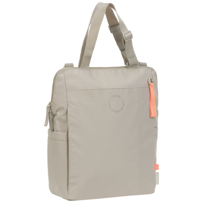 Sac à langer convertible en sac à dos beige Lässig Produit 4