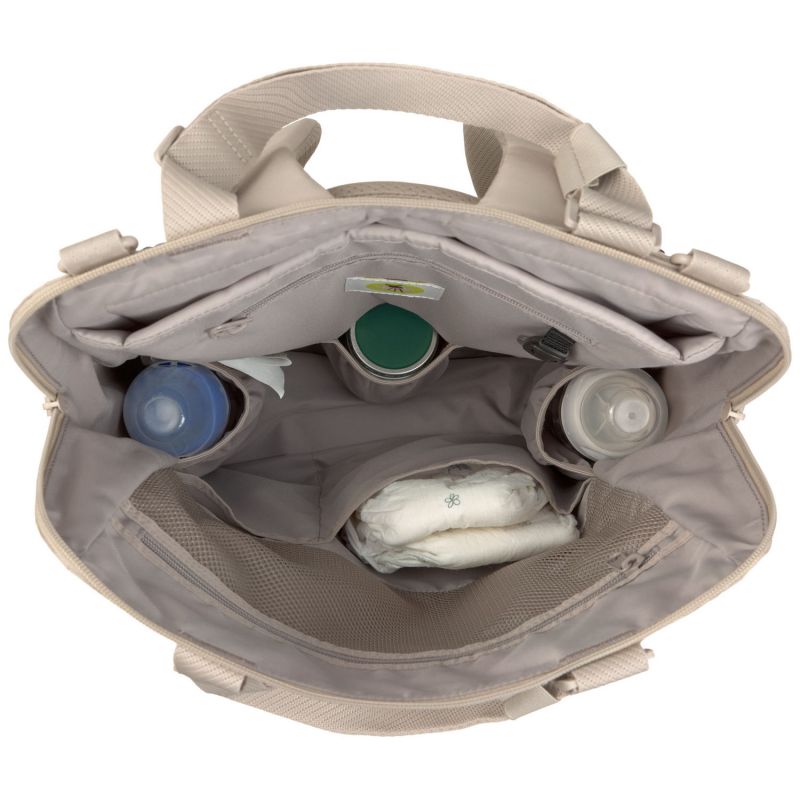 Sac à langer convertible en sac à dos beige Lässig Produit 5