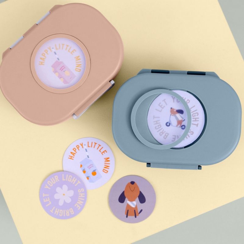 Lunchbox Pattern Party rose et lilas Lässig Ambiance 8