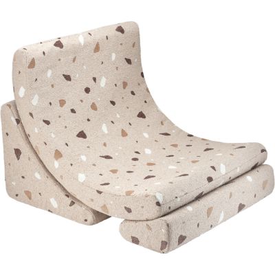 Fauteuil Moon Terrazzo Sand  par Wigiwama