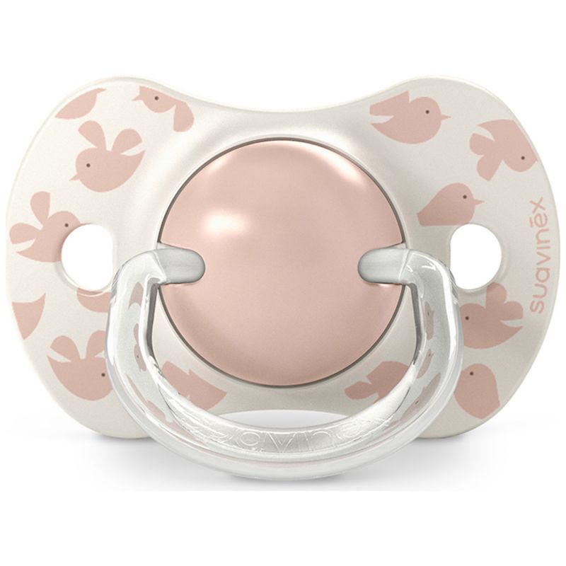 Lot de 2 sucettes symétriques SXPro Birdies Rose (6-18 mois) Suavinex Produit 3