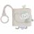 Variation Gris, écru, vert d'eau du produit Livre sensoriel Animals Laurel de la marque Baby's Only