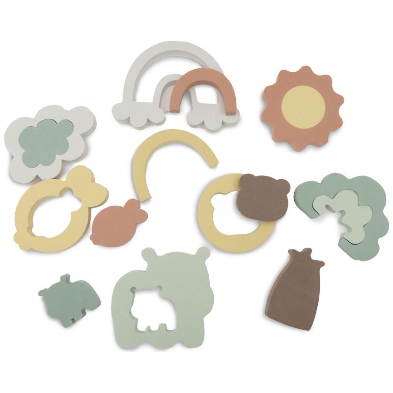 Puzzle de bain en mousse Kangaroots Jollein Produit 1