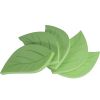 Jeu en mousse de motricité feuilles vertes claires (5 blocs) - Moes Play