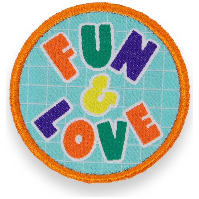 Lot de 5 patchs velcro Vibe Typo KI et LA Produit 4