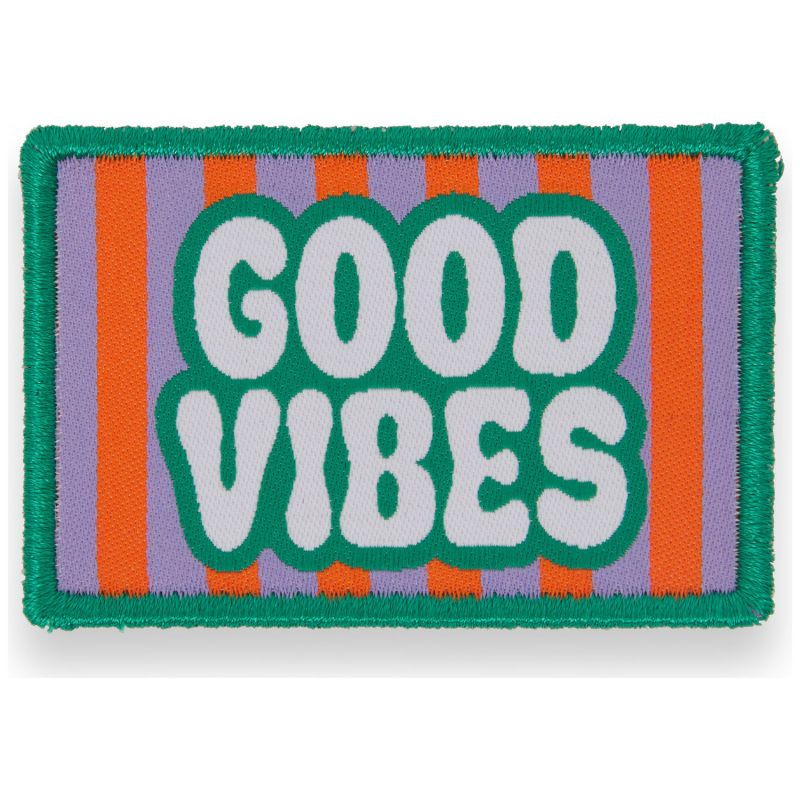 Lot de 5 patchs velcro Vibe Typo KI et LA Produit 5