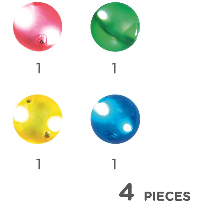 Set de 4 billes lumineuses pour circuit de billes Cleverclixx Produit 4