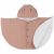 Variation Rose du produit Poncho en mousseline bio Rose (18-36 mois) de la marque Noukie's