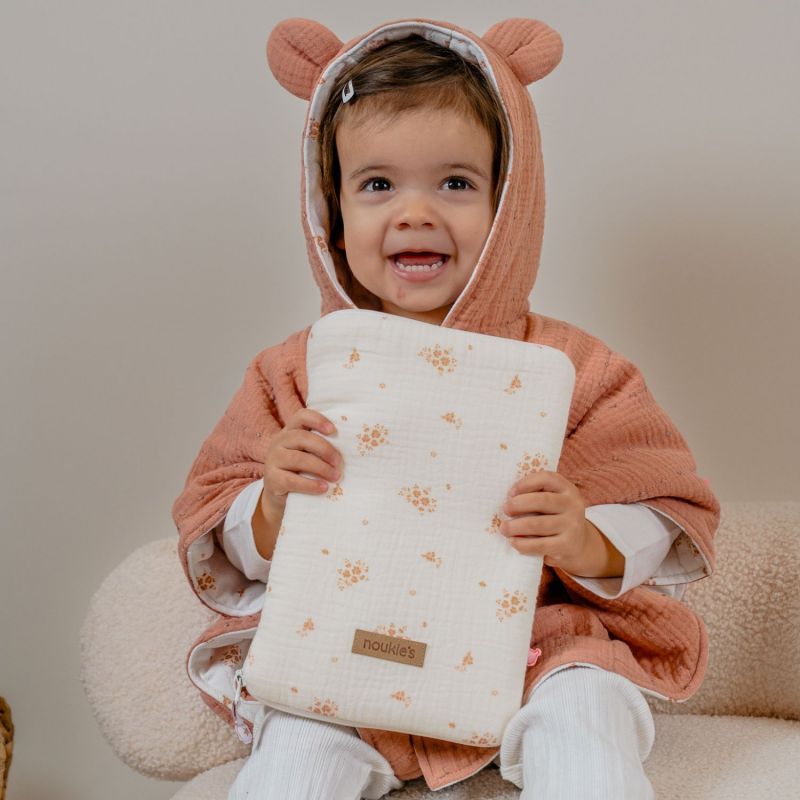 Poncho en mousseline bio Rose (18-36 mois) Noukie's Ambiance 9