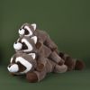 Peluche lestée VASCO RATON LAVEUR (55 cm) Histoire d'Ours Ambiance 2