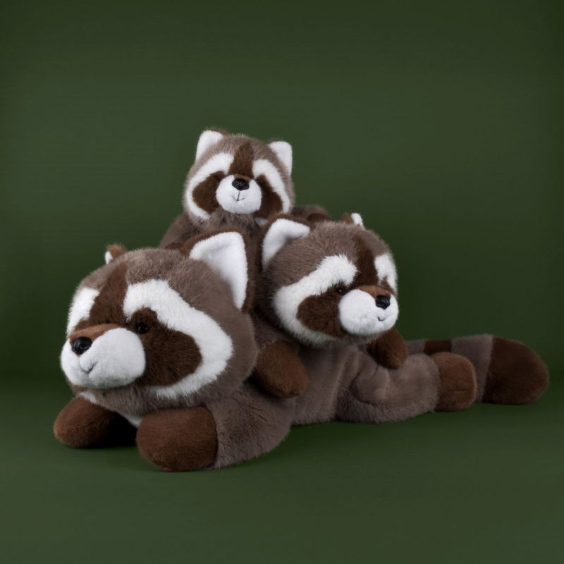 Peluche lestée VASCO RATON LAVEUR (55 cm) Histoire d'Ours Ambiance 7