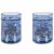 Variation Bleu, gris du produit Lot de 2 gobelets Glitter Race de la marque Konges Slojd