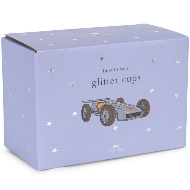 Lot de 2 gobelets Glitter Race Konges Slojd Packaging 4